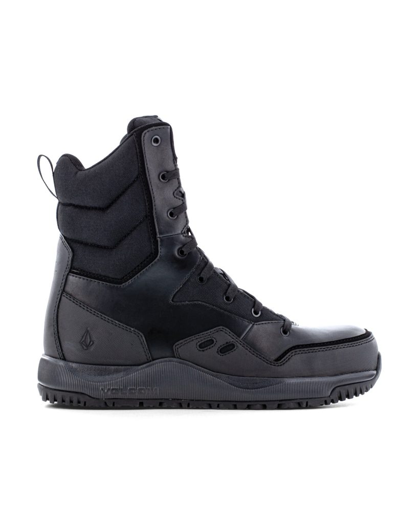 Men's Street Shield Safety Toe Tactical Boots with Side Zipper