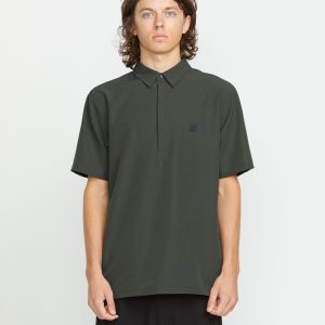 Volcom Japan Men's Sense Popover Short Sleeve Shirt