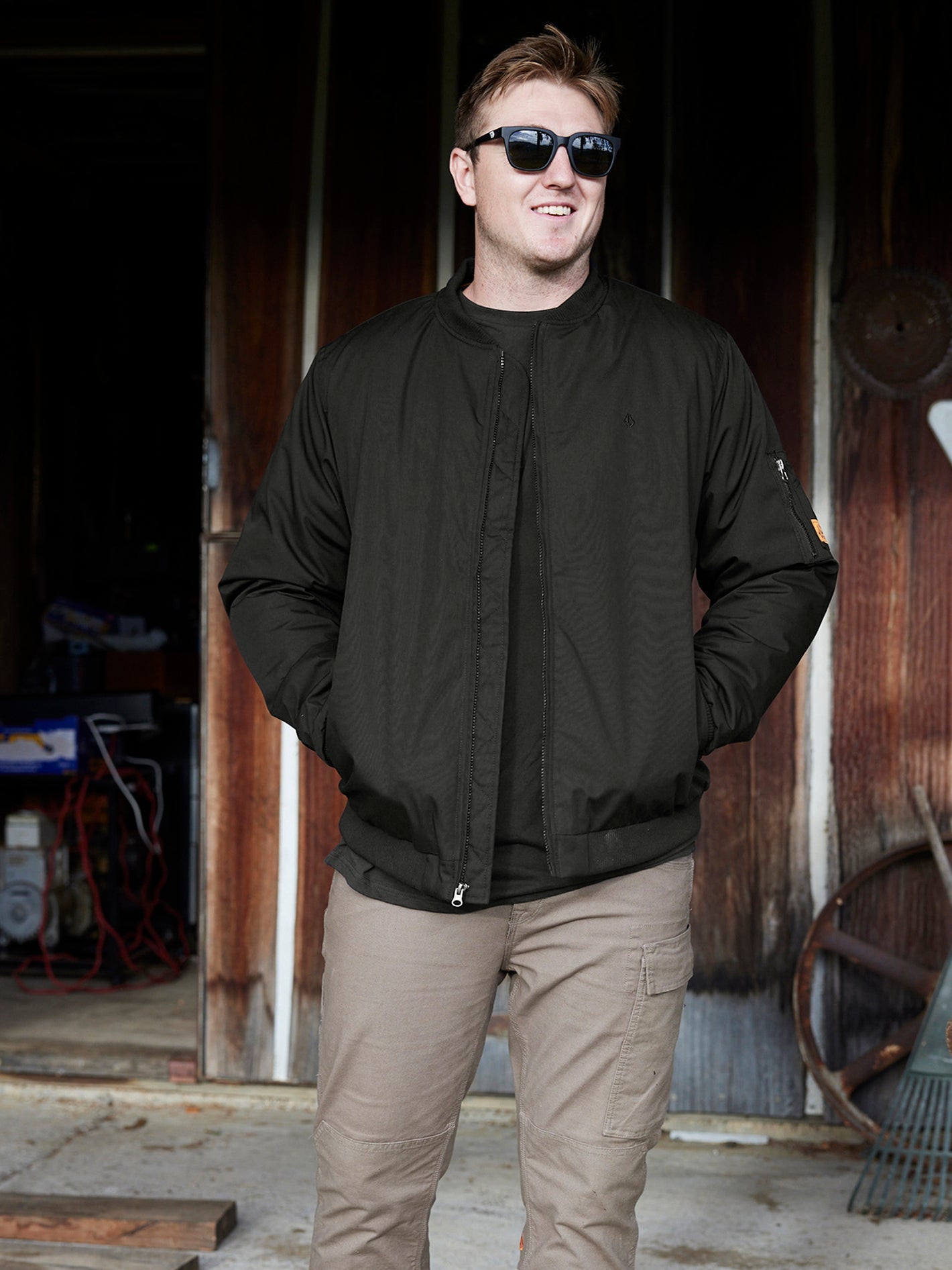 Men's Volcom Workwear Jacket - Image 9