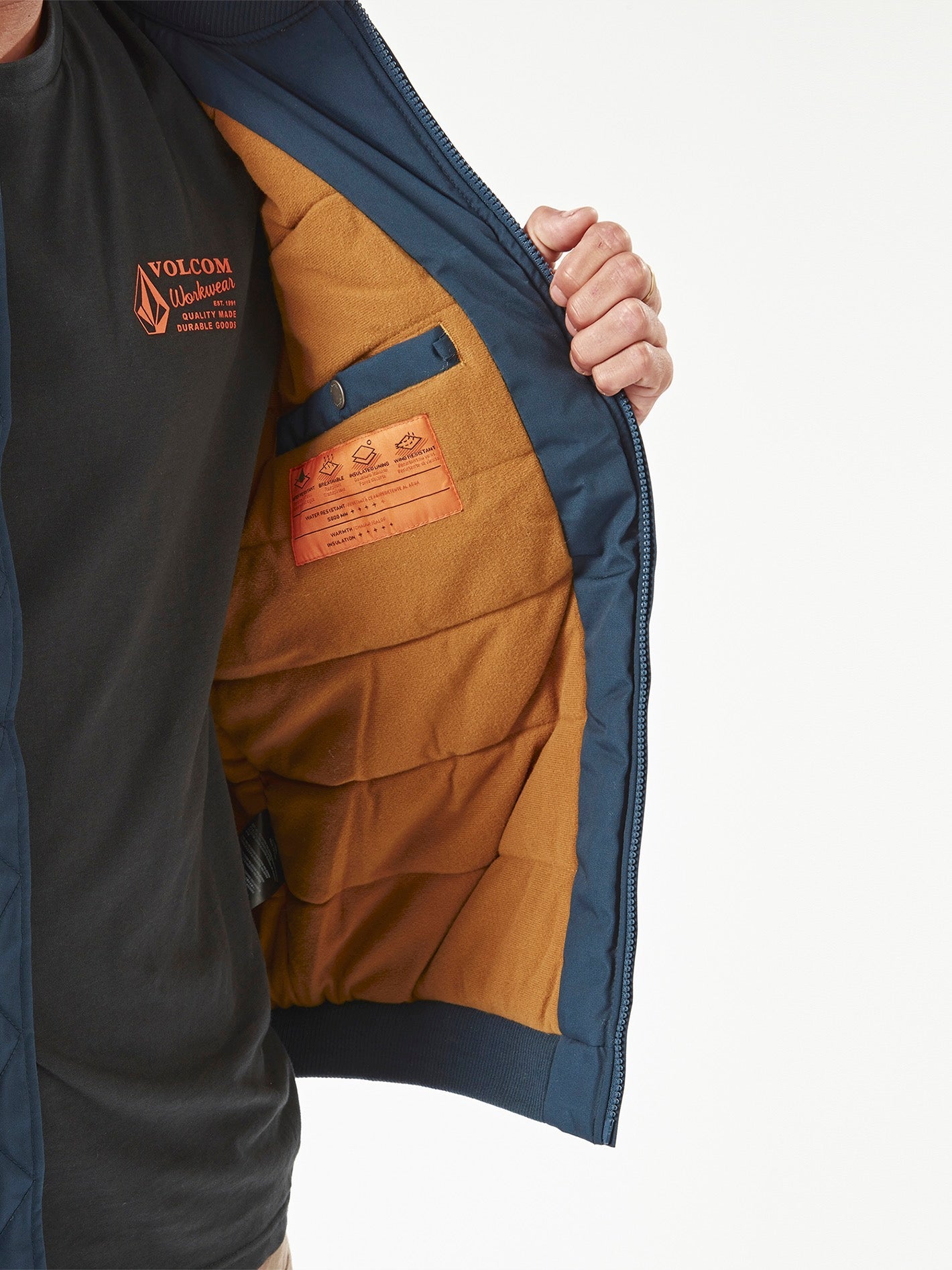 Men's Volcom Workwear Jacket - Image 6