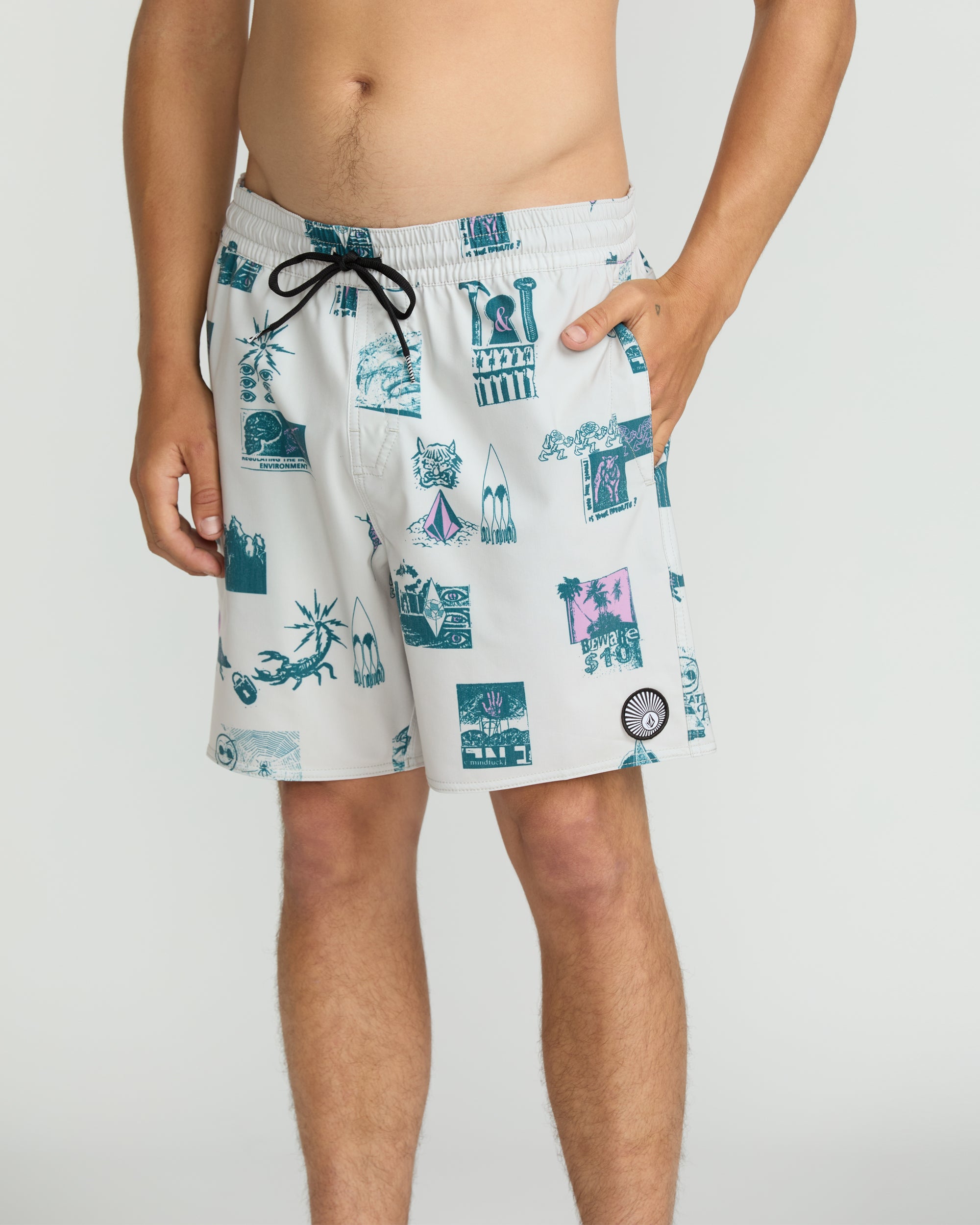 Men's Psyche Cotton 17 Trunks - Image 4