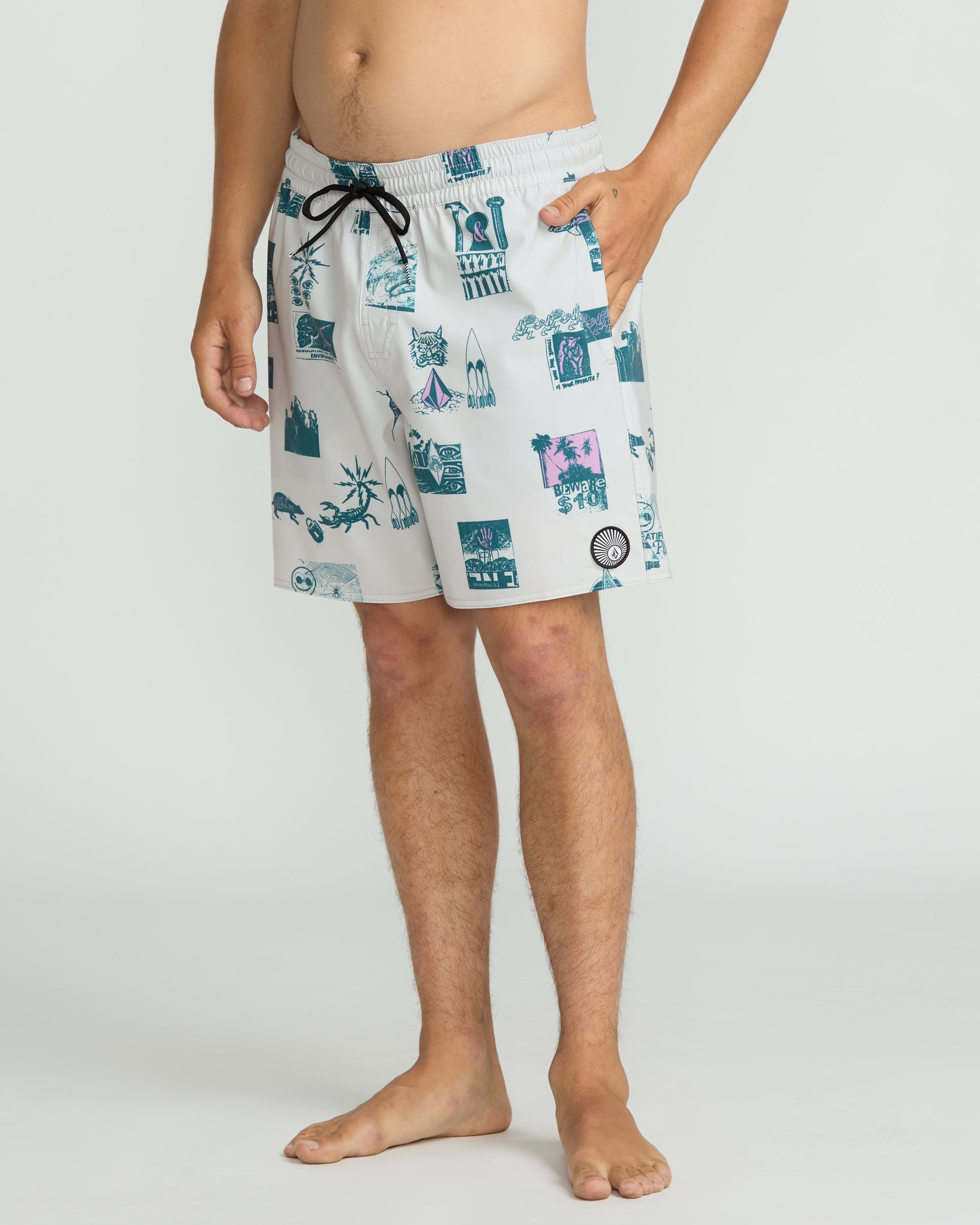 Men's Psyche Cotton 17 Trunks - Image 3