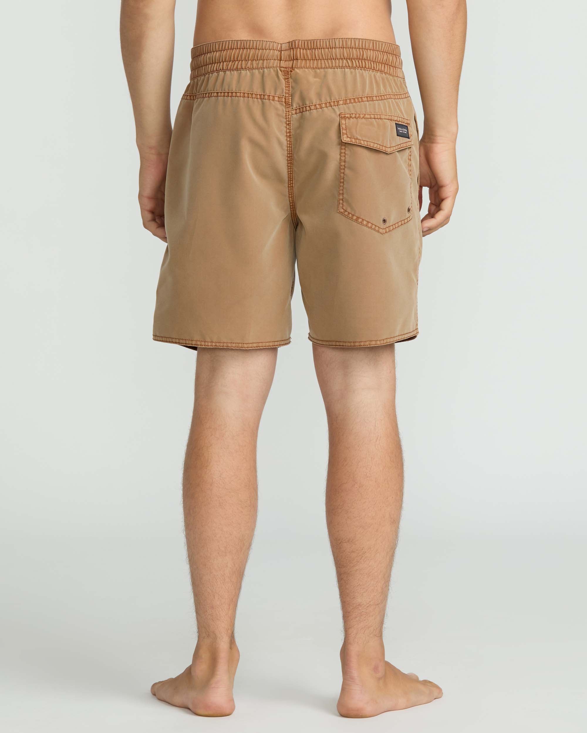 Men's Center Elastic Waist Trunks - Image 2