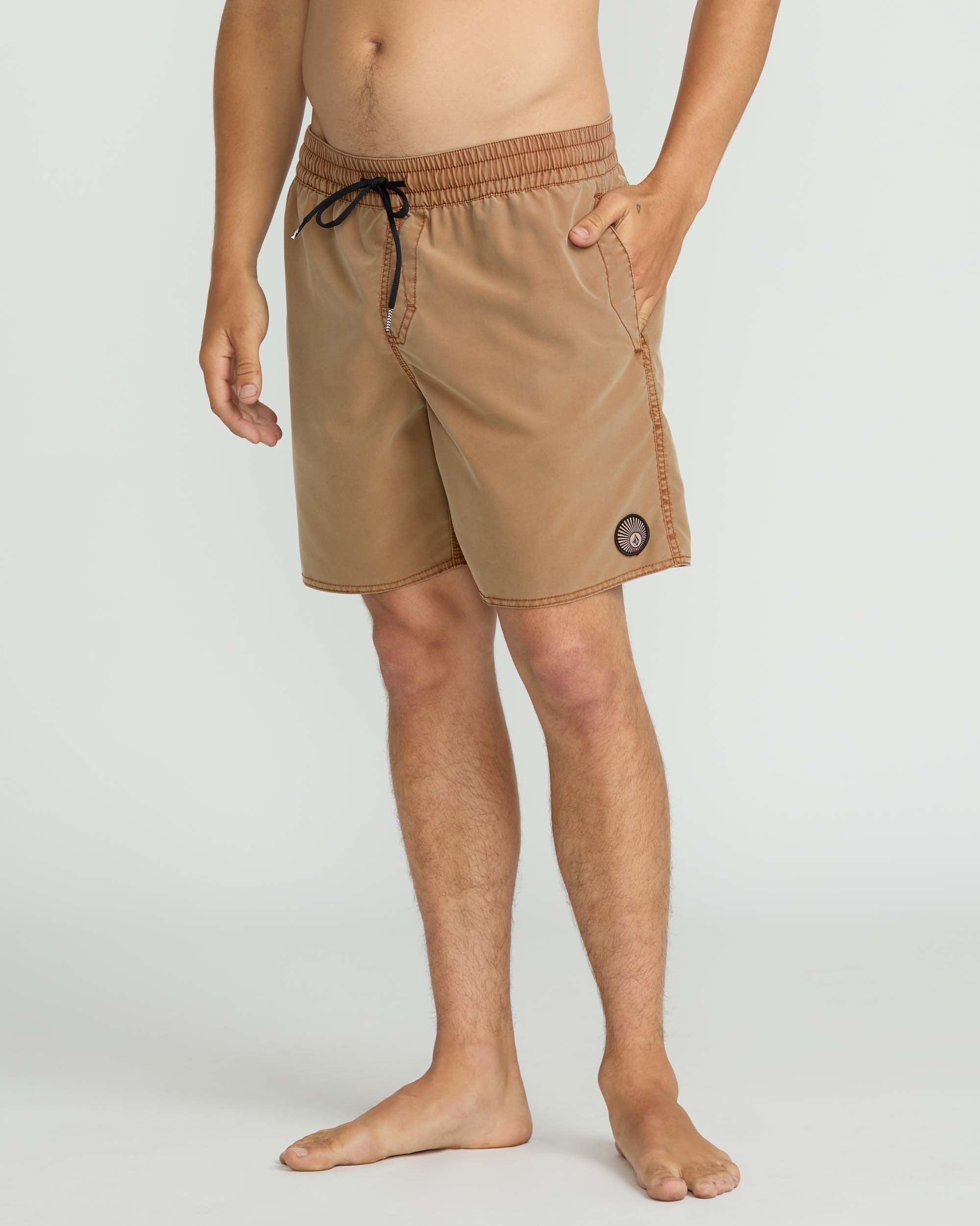Men's Center Elastic Waist Trunks - Image 3