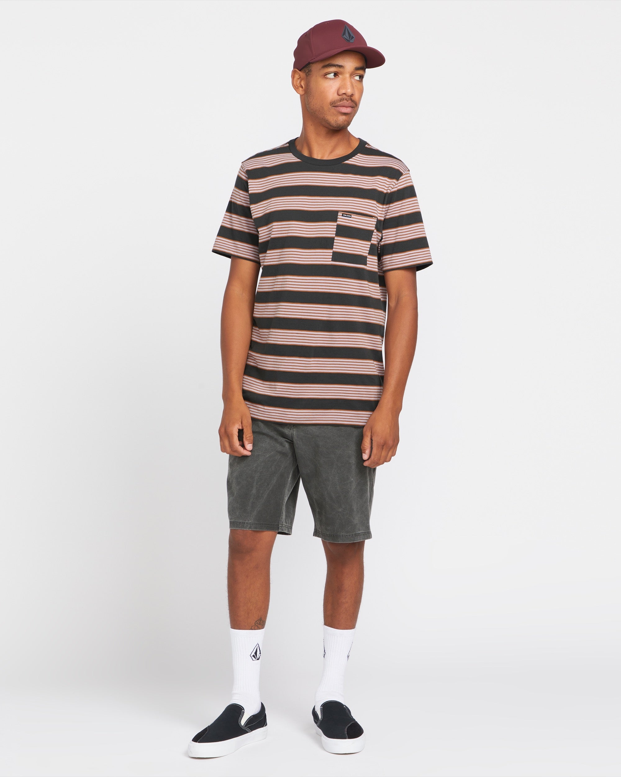 Men's Stone Faded Hybrid Shorts - Image 10