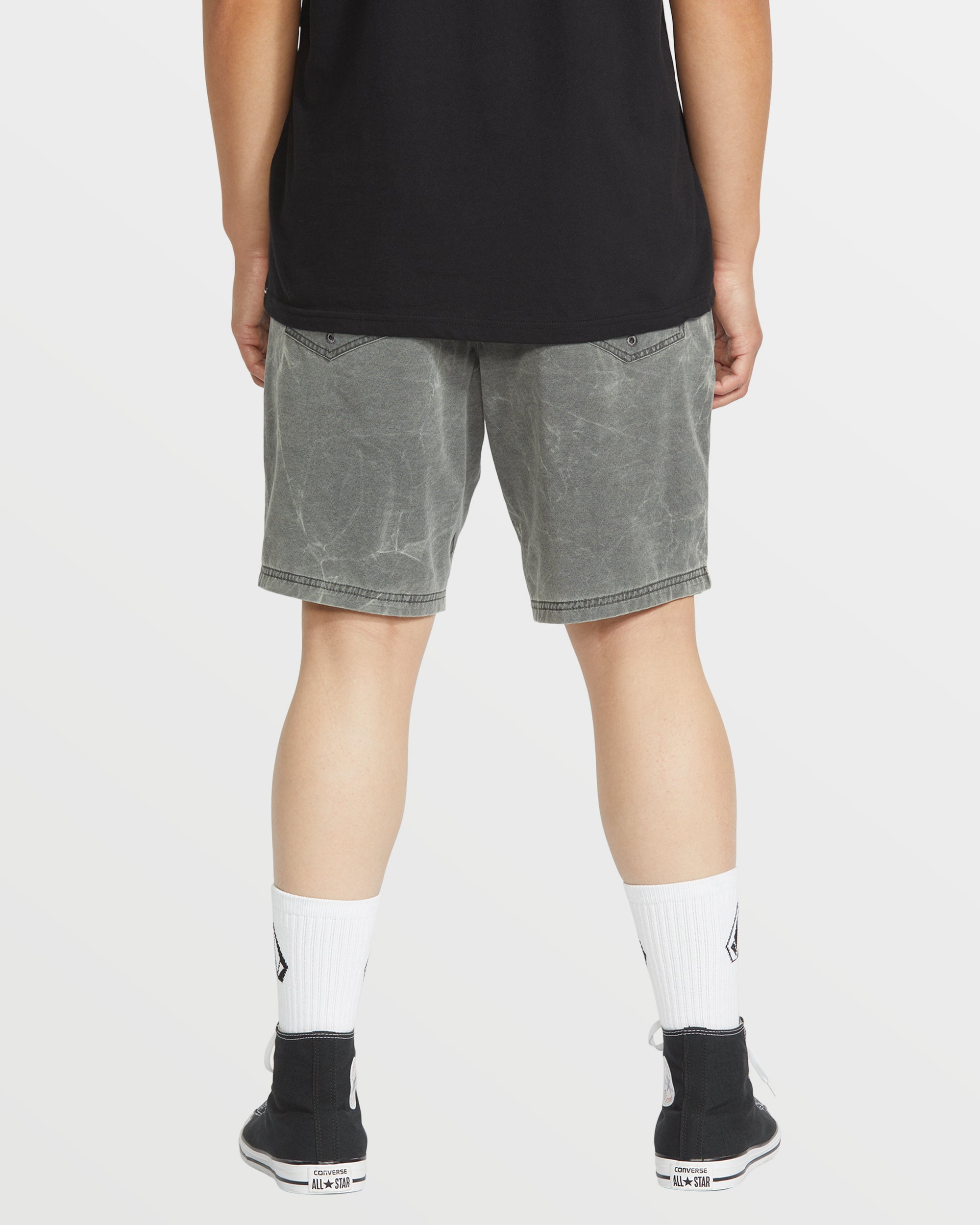 Men's Stone Faded Hybrid Shorts - Image 5