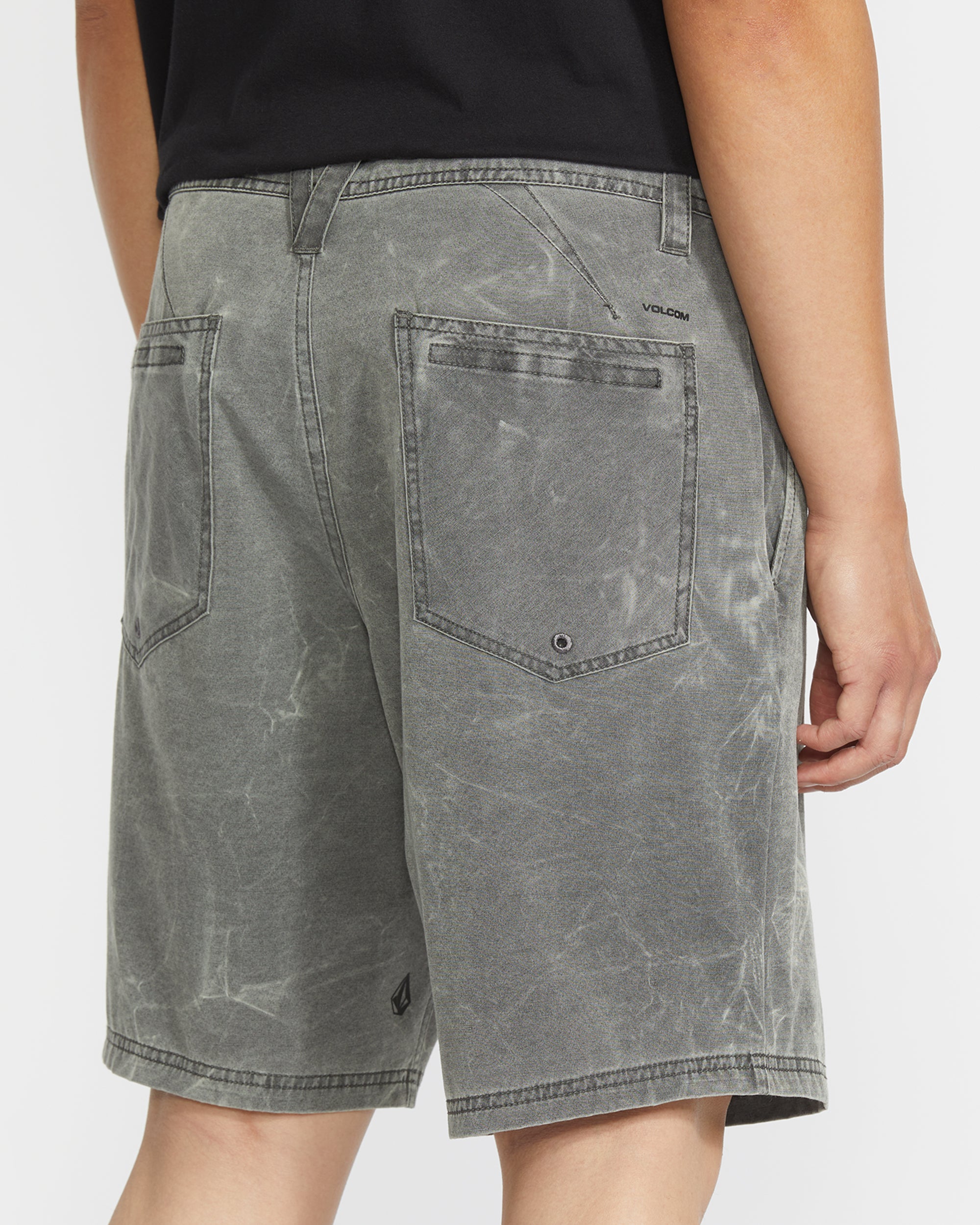 Men's Stone Faded Hybrid Shorts - Image 6