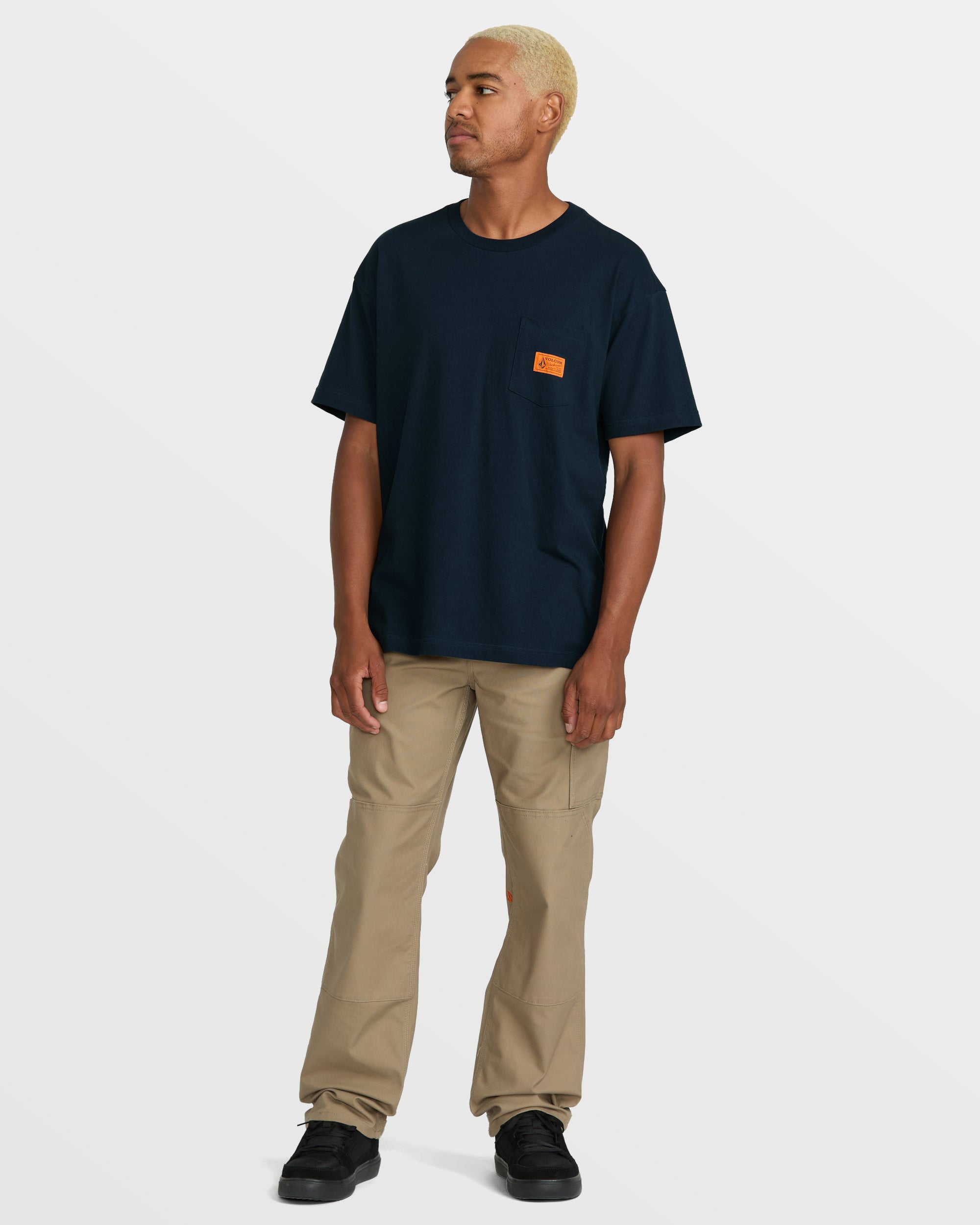 Men's Volcom Workwear Certifico Short Sleeve Tee - Image 4