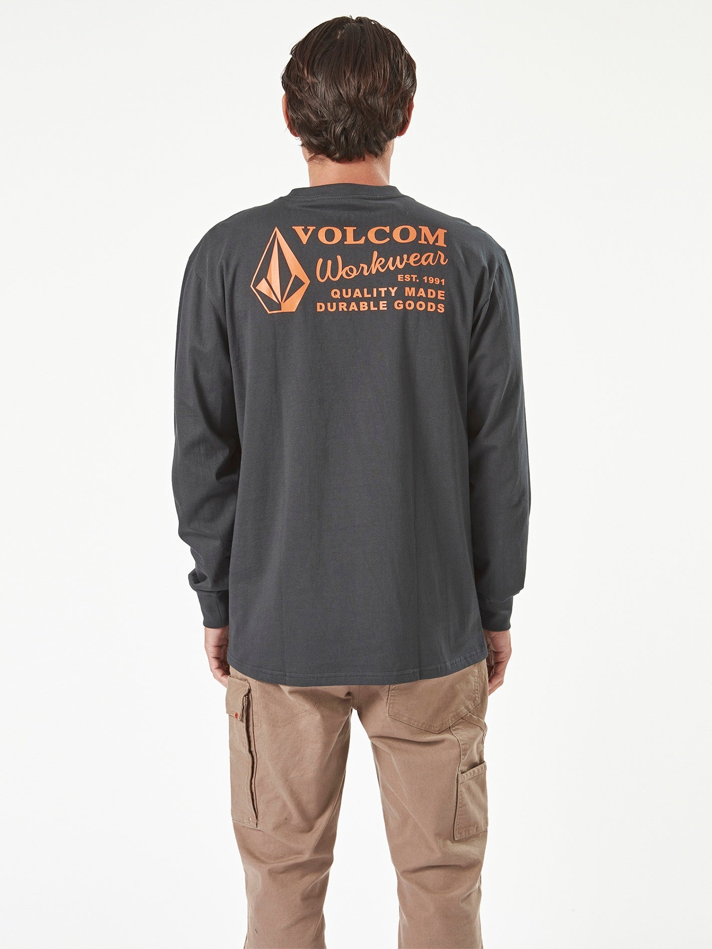 Men's Volcom Workwear Long Sleeve Shirt - Image 2