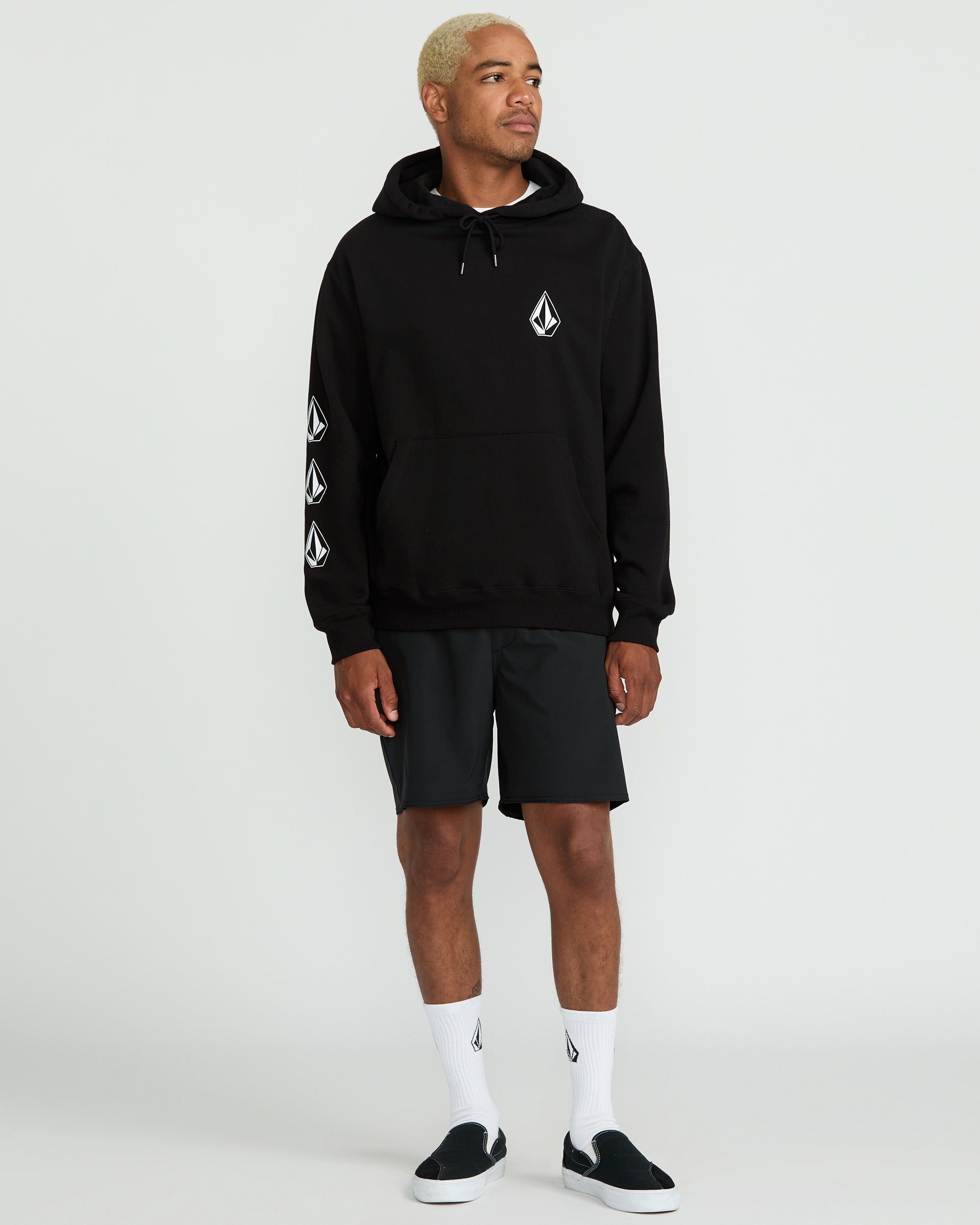 Men's Iconic Stone Hoodie - Image 4