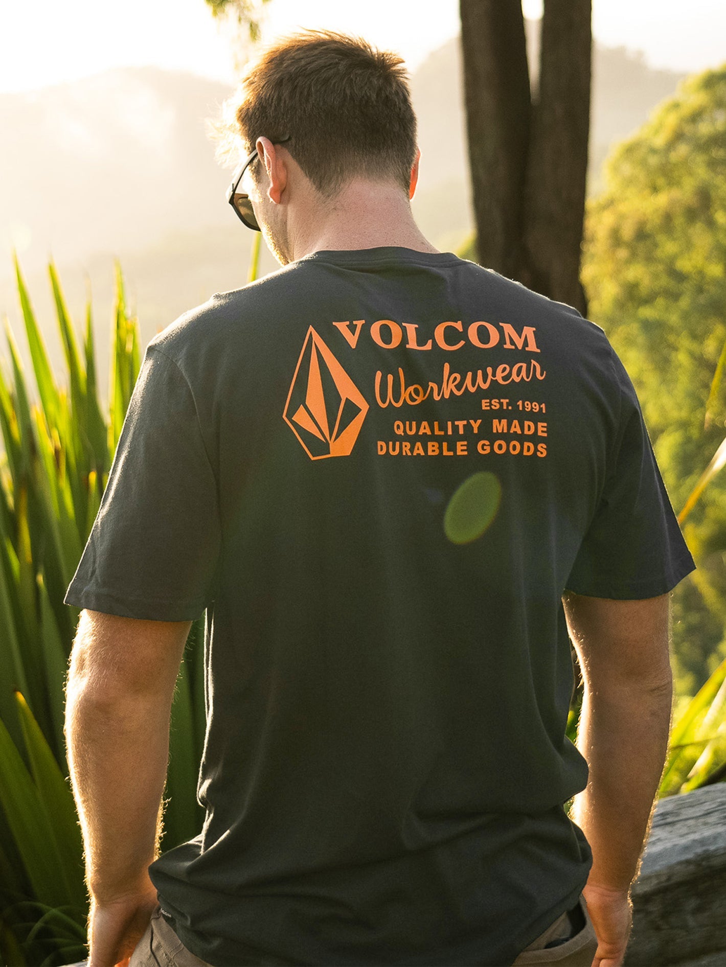 Men's Volcom Workwear Short Sleeve Tee - Image 5