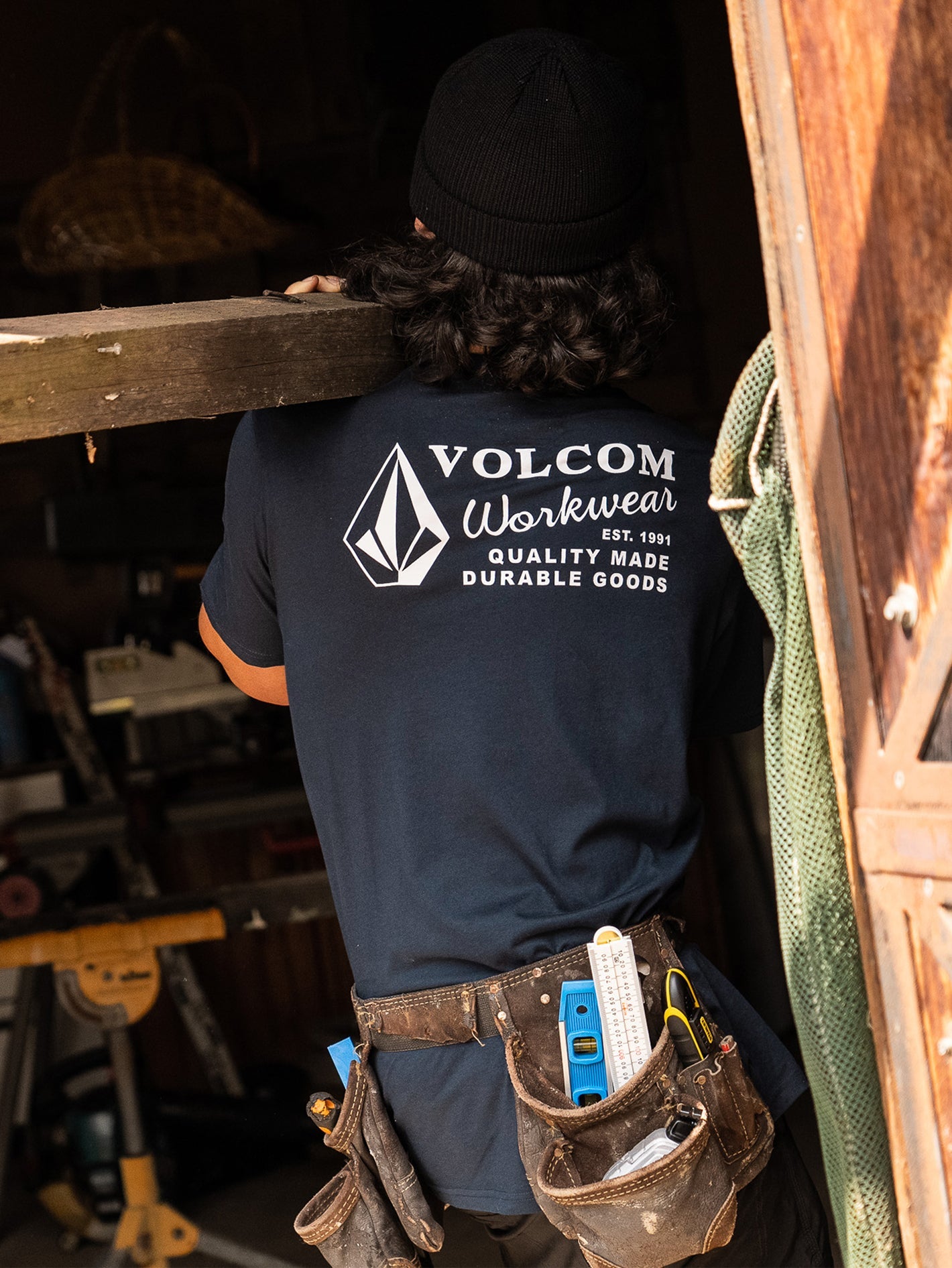 Men's Volcom Workwear Short Sleeve Tee - Image 5