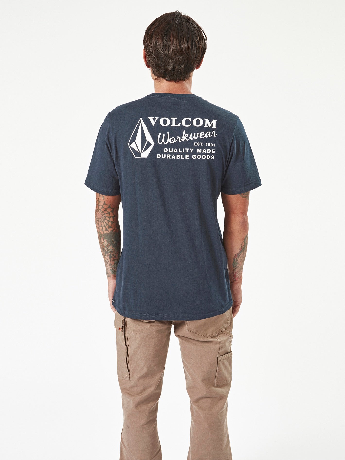 Men's Volcom Workwear Short Sleeve Tee - Image 7