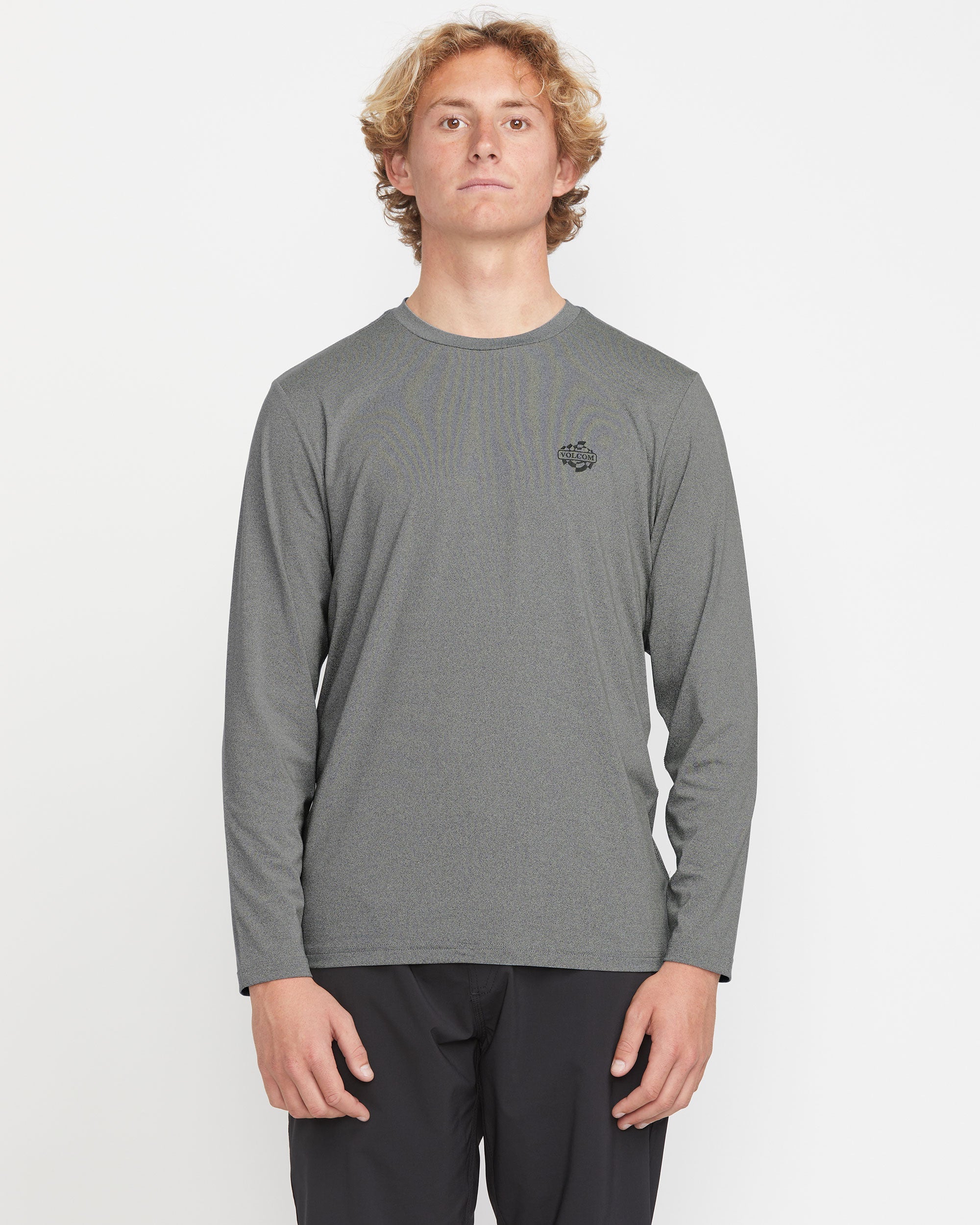 Men's Oval Track Loose Long Sleeve Surf Tee