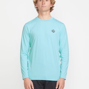 Men's Oval Track Loose Long Sleeve Surf Tee