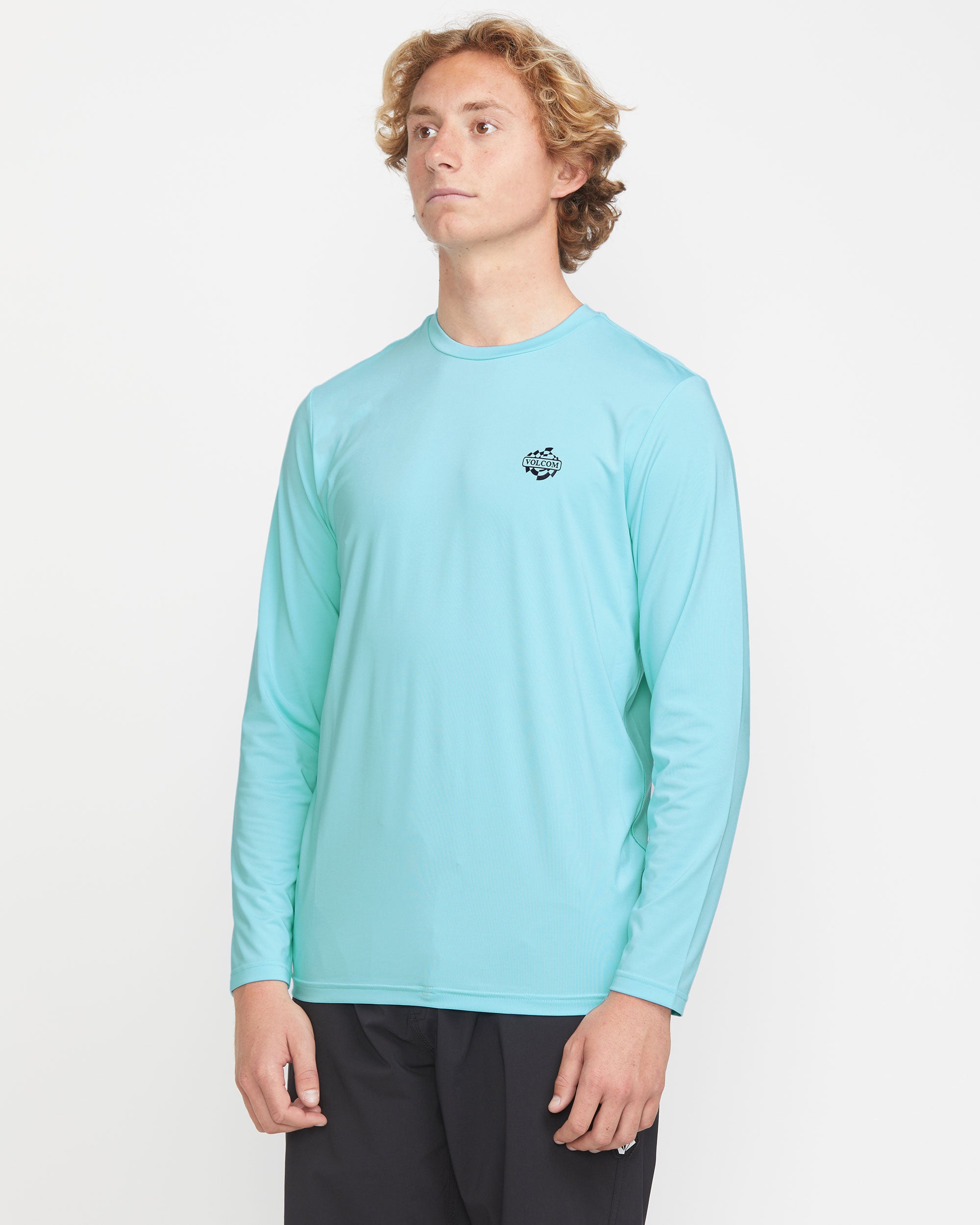 Men's Oval Track Loose Long Sleeve Surf Tee - Image 3