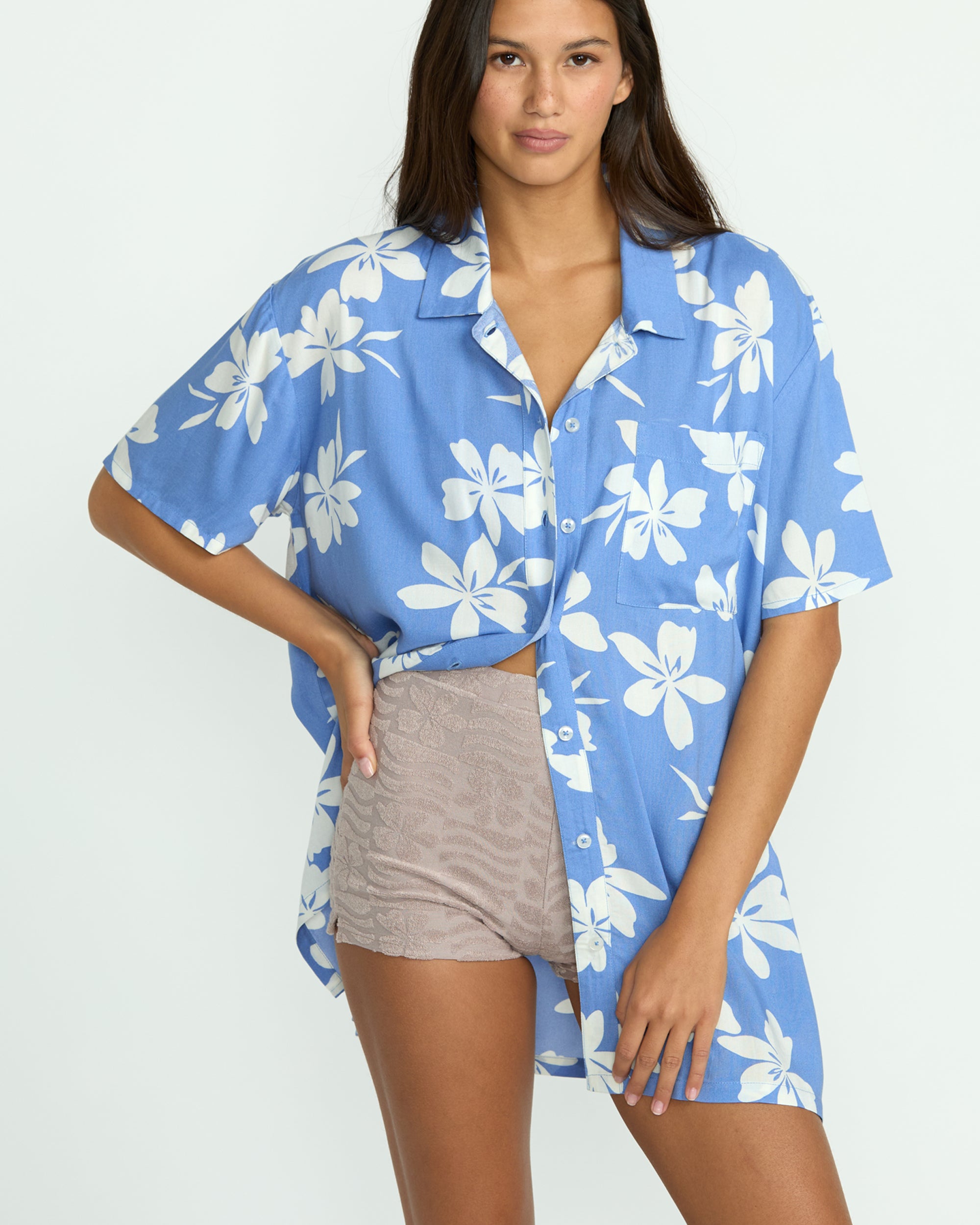 Women's Coco Ho Short Sleeve Cover Up - Image 6