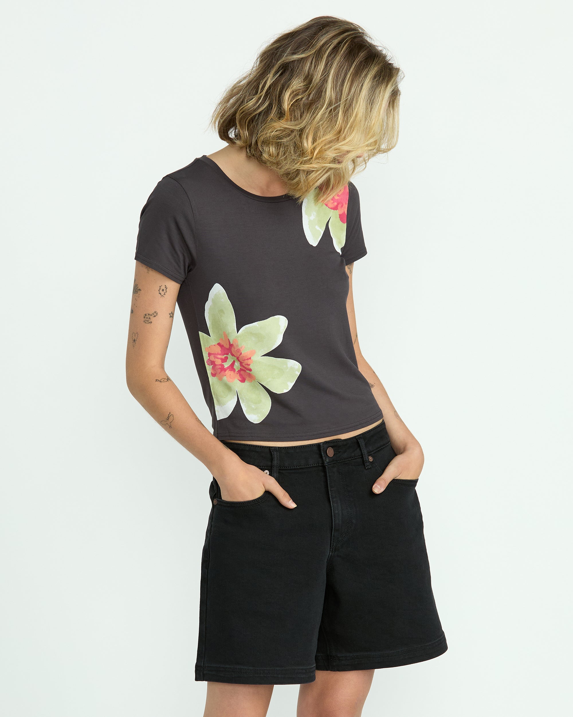 Women's Strait Up Long Shorts - Image 3
